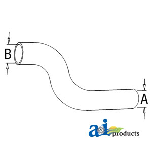 UCA21303U   Upper Hose---Replaces 1536489C1